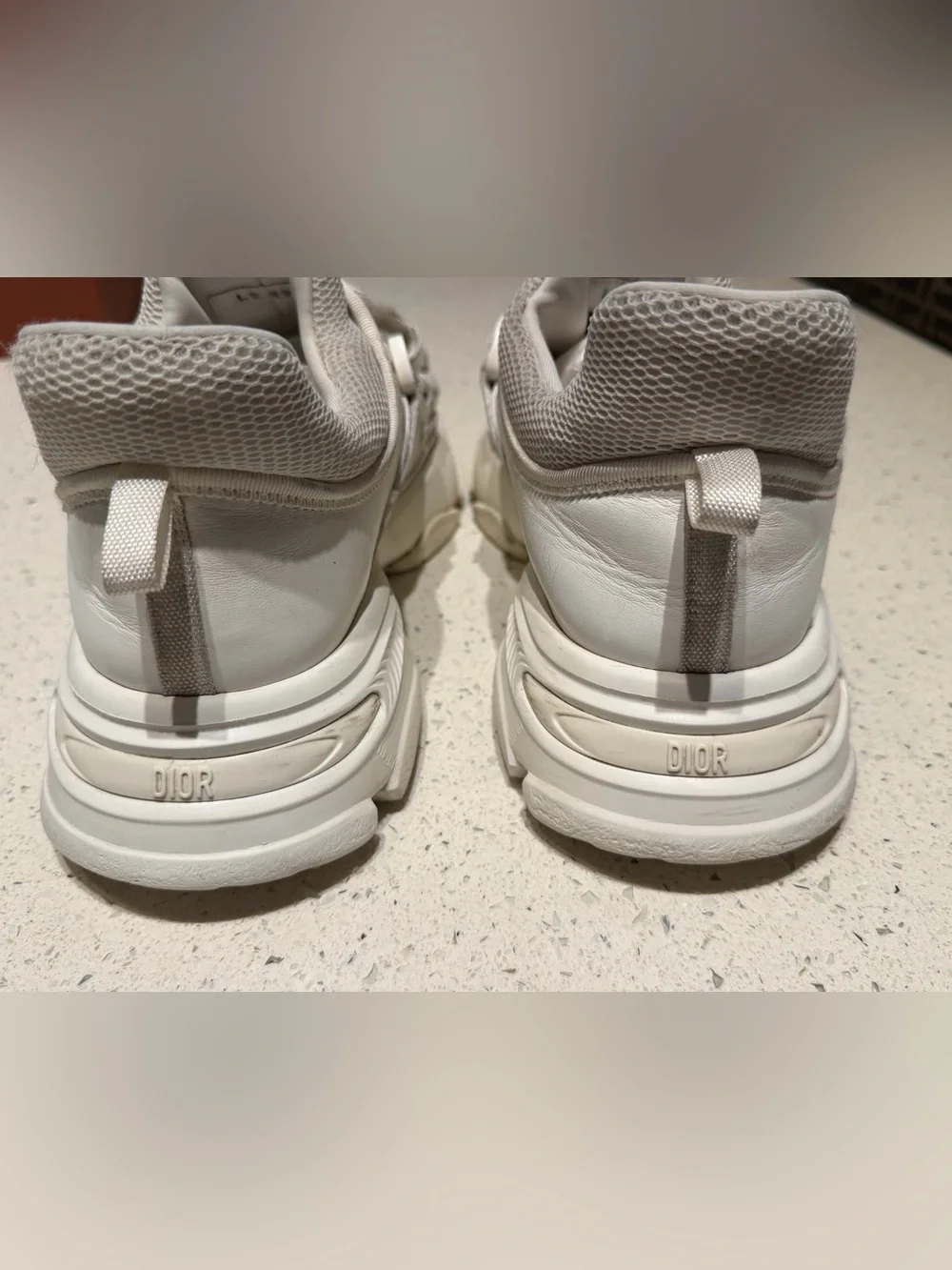 ❌SOLD❌ Dior White Logo Insole Print sneakers - Picture 4 of 10